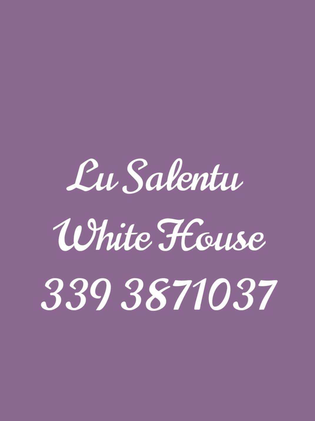 Lu Salentu White House Hotell Marina di Mancaversa Eksteriør bilde